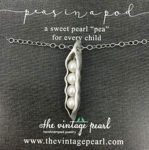 4 Peas In A Pod Pearl Necklace - Image 2