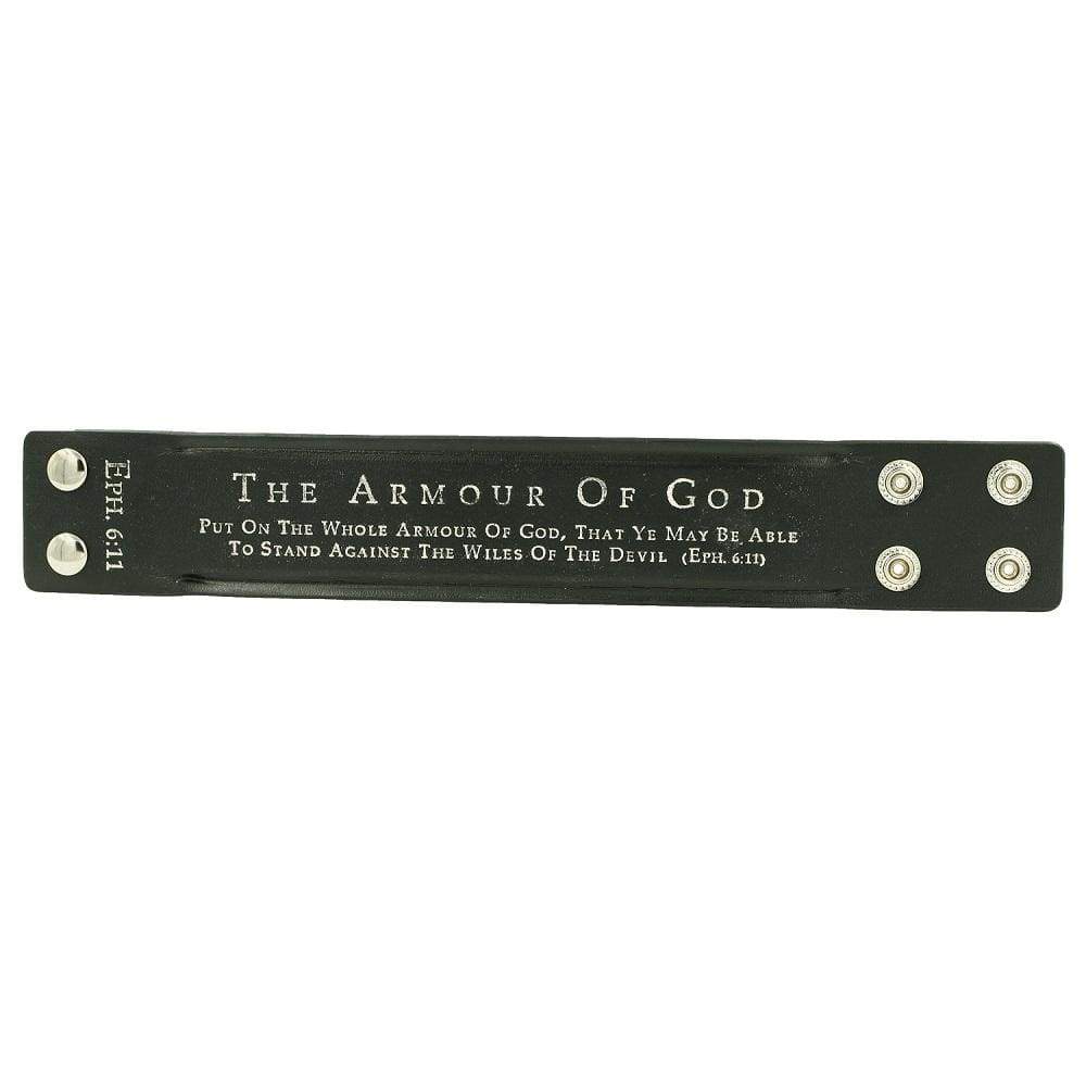 Armor Of God Leather Bracelet