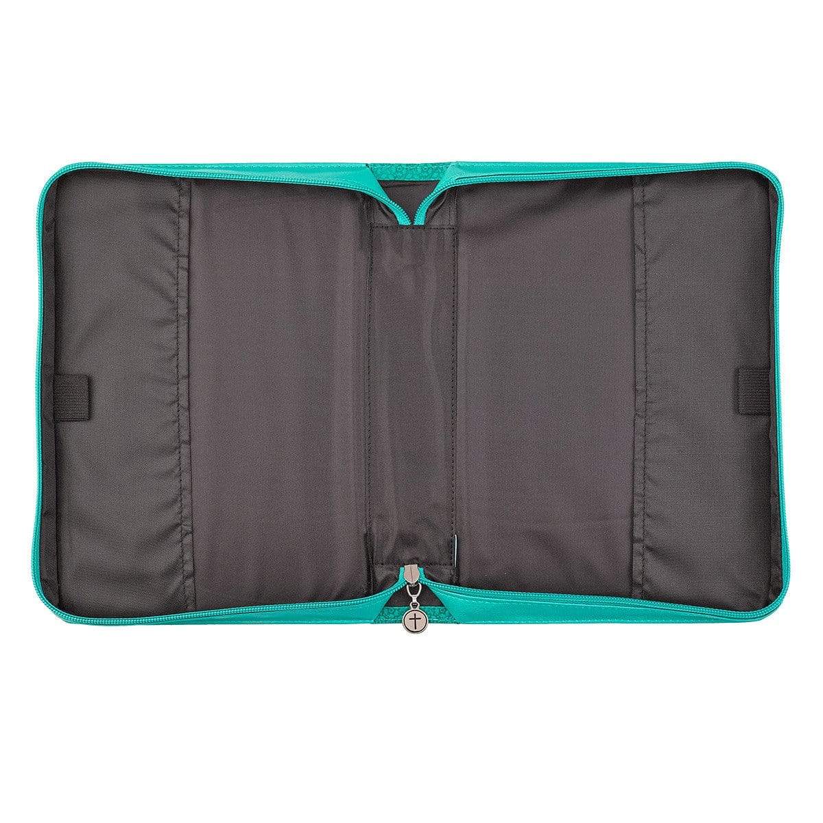 Grace Bible Cover In Teal - Image 3