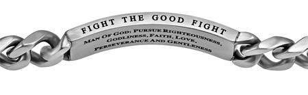 Men's Silver Neo Bracelet Man Of God - Image 2