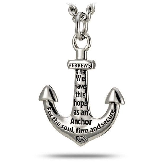 Men's Stainless Steel Anchor For The Soul Necklace - Image 2