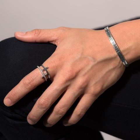 Serenity Prayer Bracelet - Sterling Silver - Image 3
