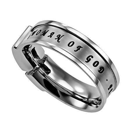 Women Of God Cross Ring - Image 2